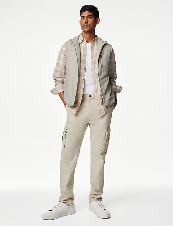 M&S Mens S/L Parachute Gillet T16/6823M