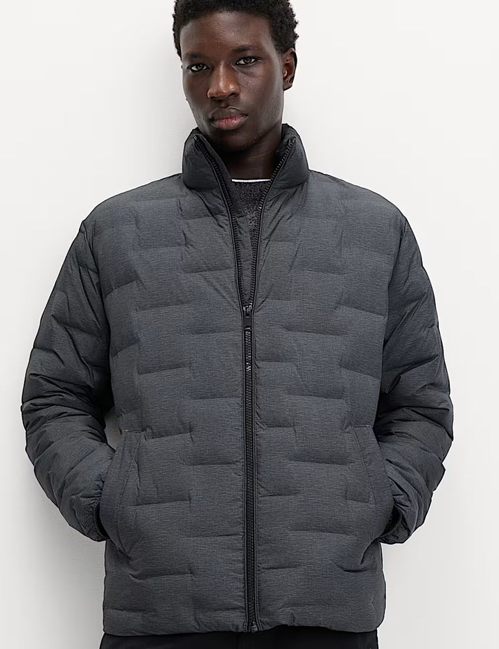 M&S Men L/S Puffer Jacket T16/6832M (Grey)