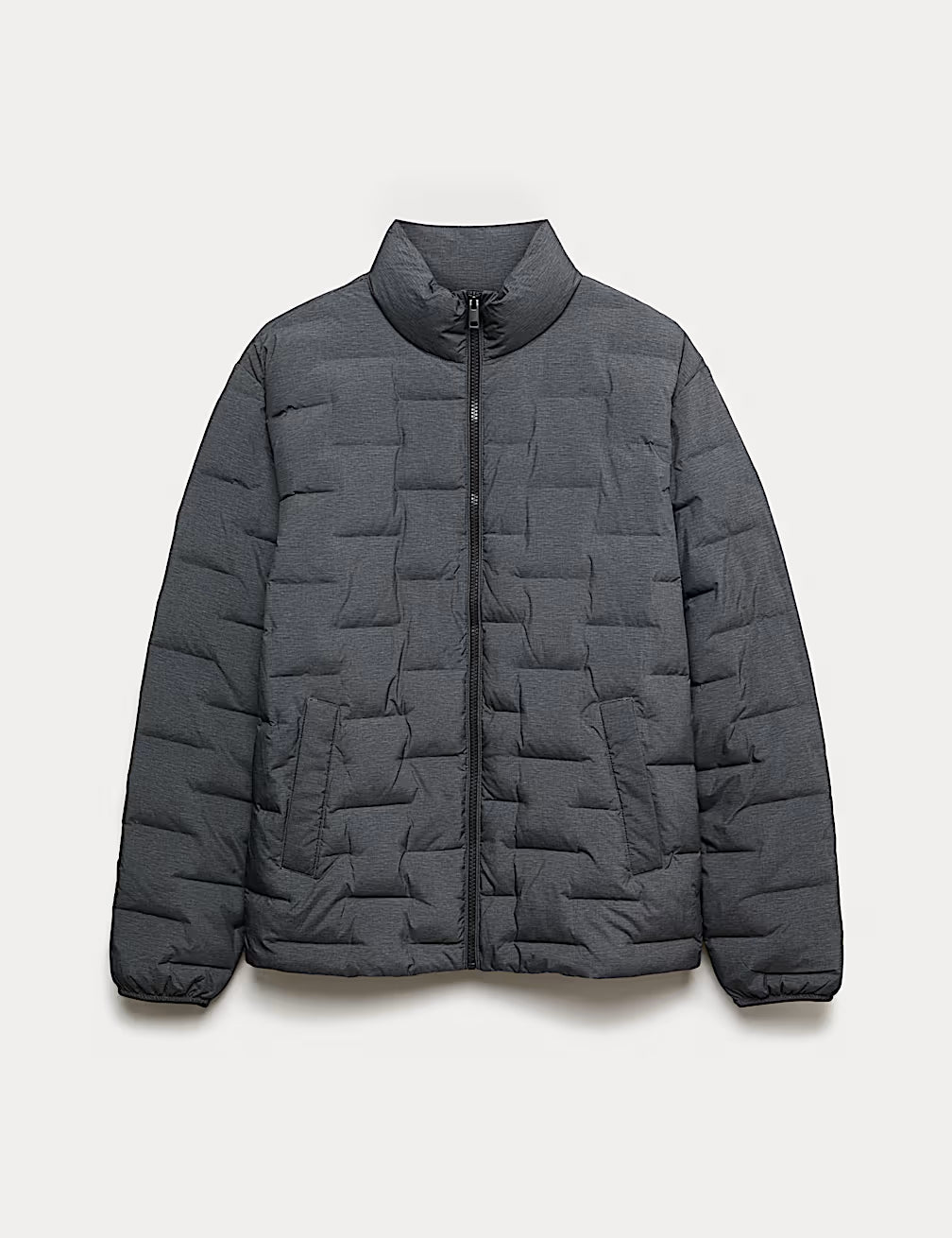 M&S Men L/S Puffer Jacket T16/6832M (Grey)