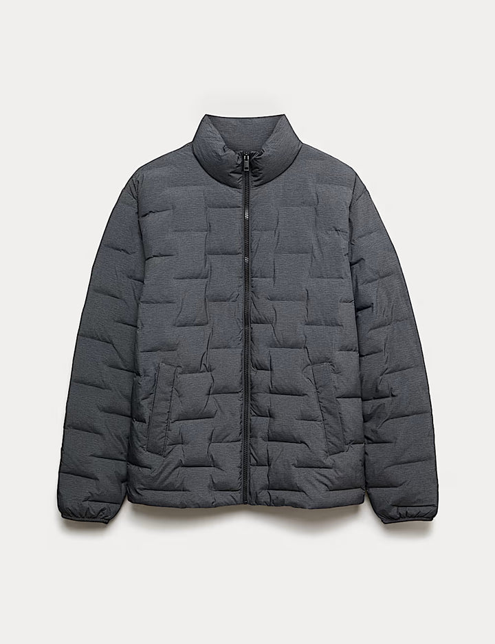 M&S Men L/S Puffer Jacket T16/6832M (Grey)