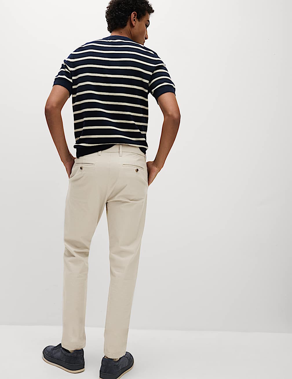 M&S Men Cotton Chinos T17/6603