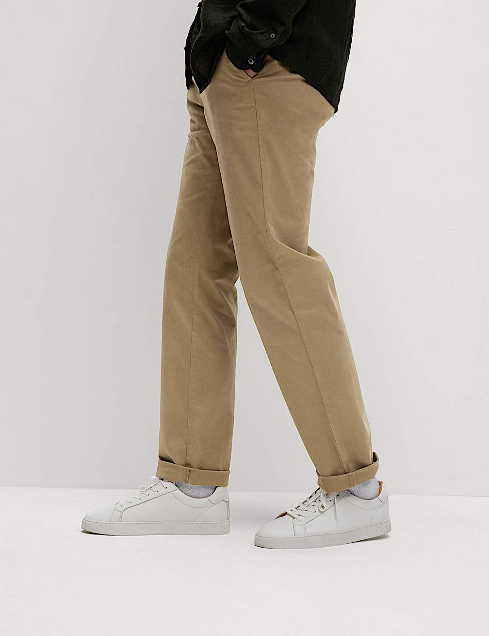 M&S Men Cotton Chinos T17/6613