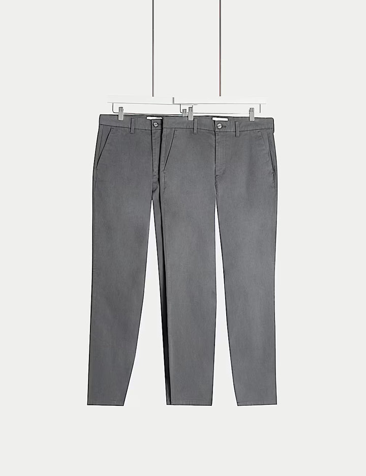 M&S Men Cotton Chinos T17/6613