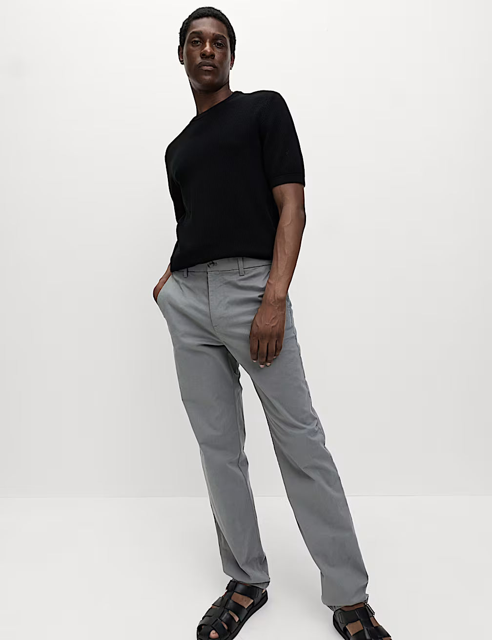 M&S Men Cotton Chinos T17/6613