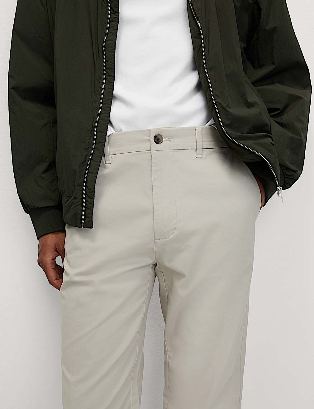 M&S Men Cotton Chinos T17/6623