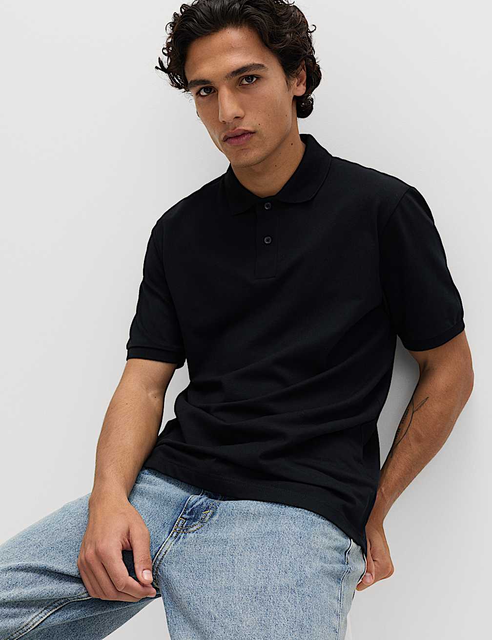 M&S Men S/S Polo T28/4601