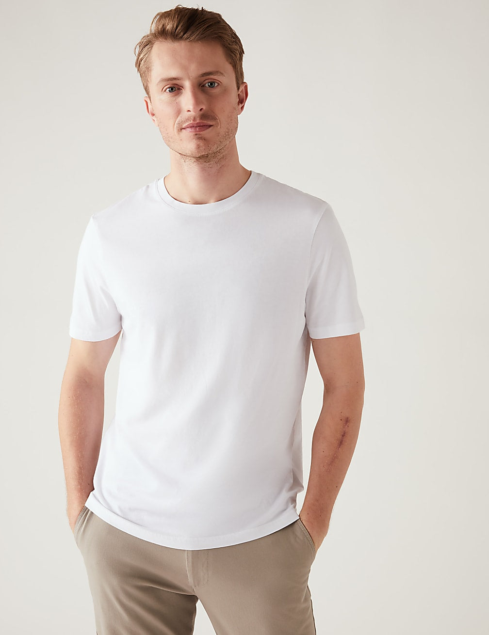 M&S Men S/S R-N T-Shirt T28/5311M