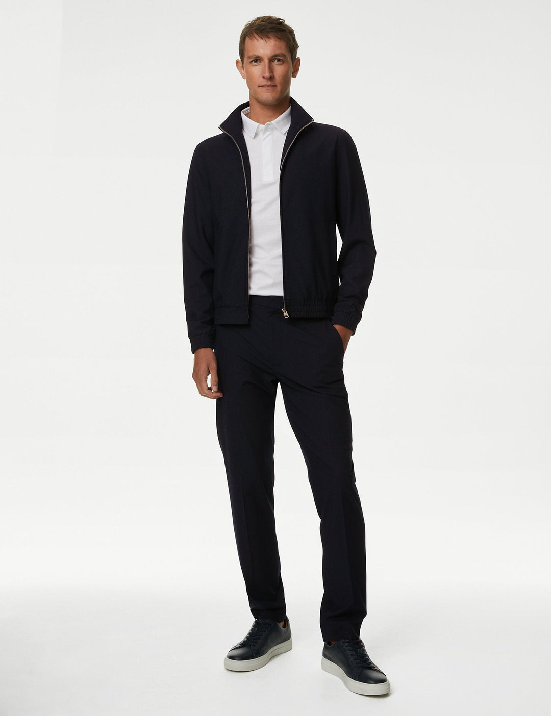 M&S Men L/S Knitted Jacket T70/6008A