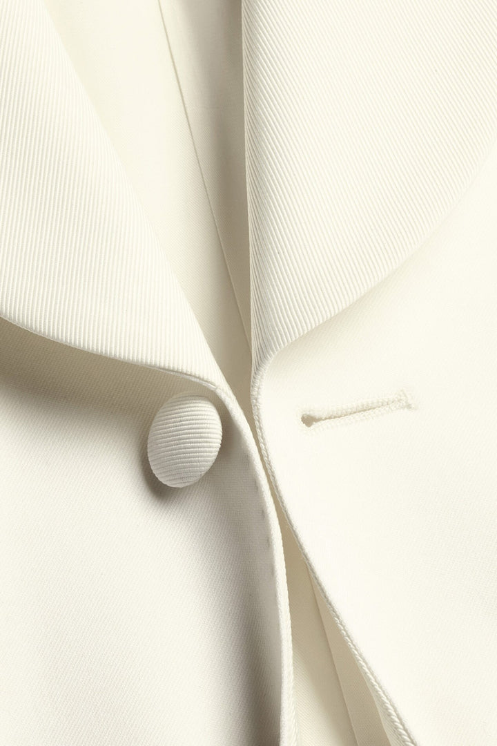 Ivory Dinnerwear Slim Fit Jacket