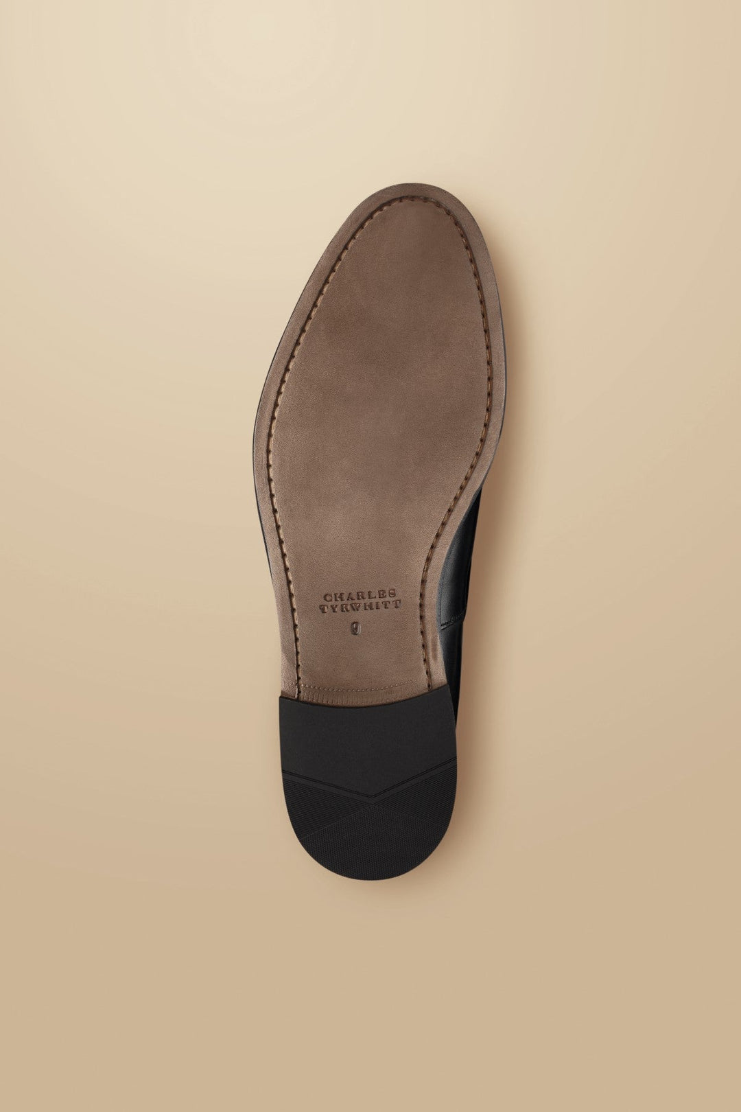 Black Leather Tassel Loafer