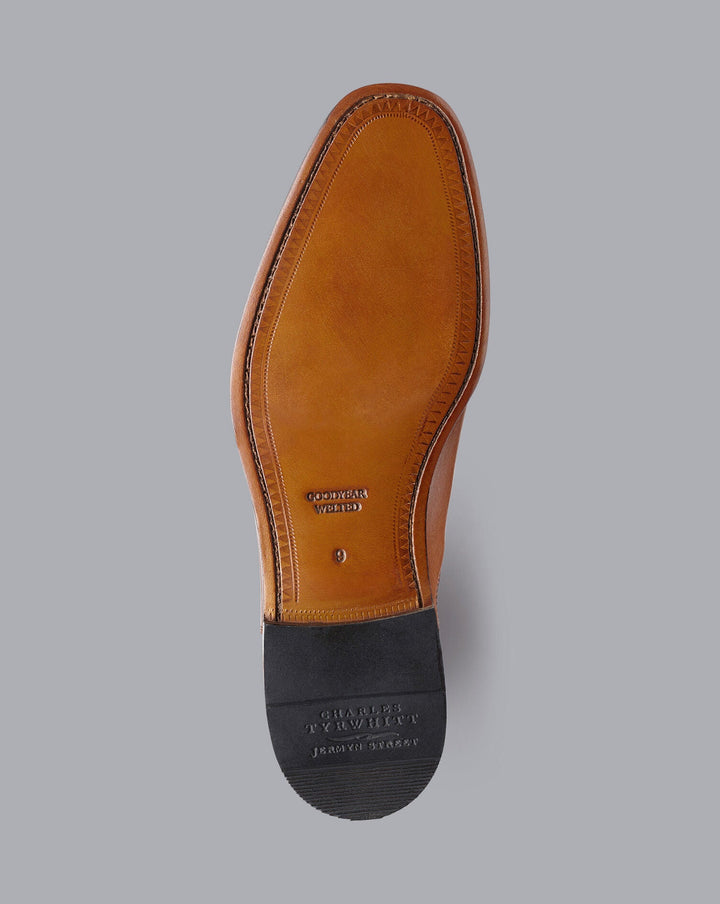 Charles Tyrwhitt Tan Leather Chelsea Boot