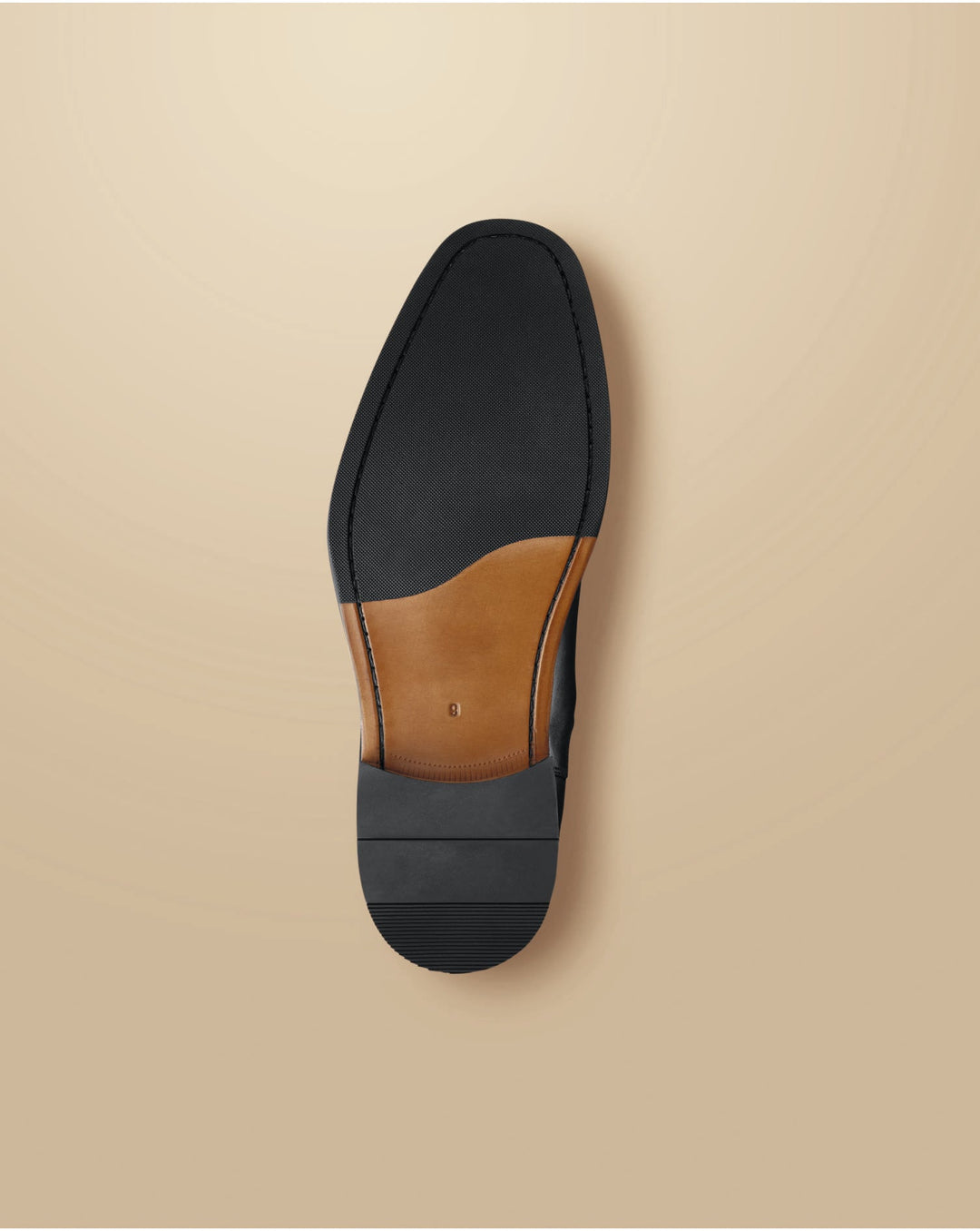 Black Leather Chelsea Boot
