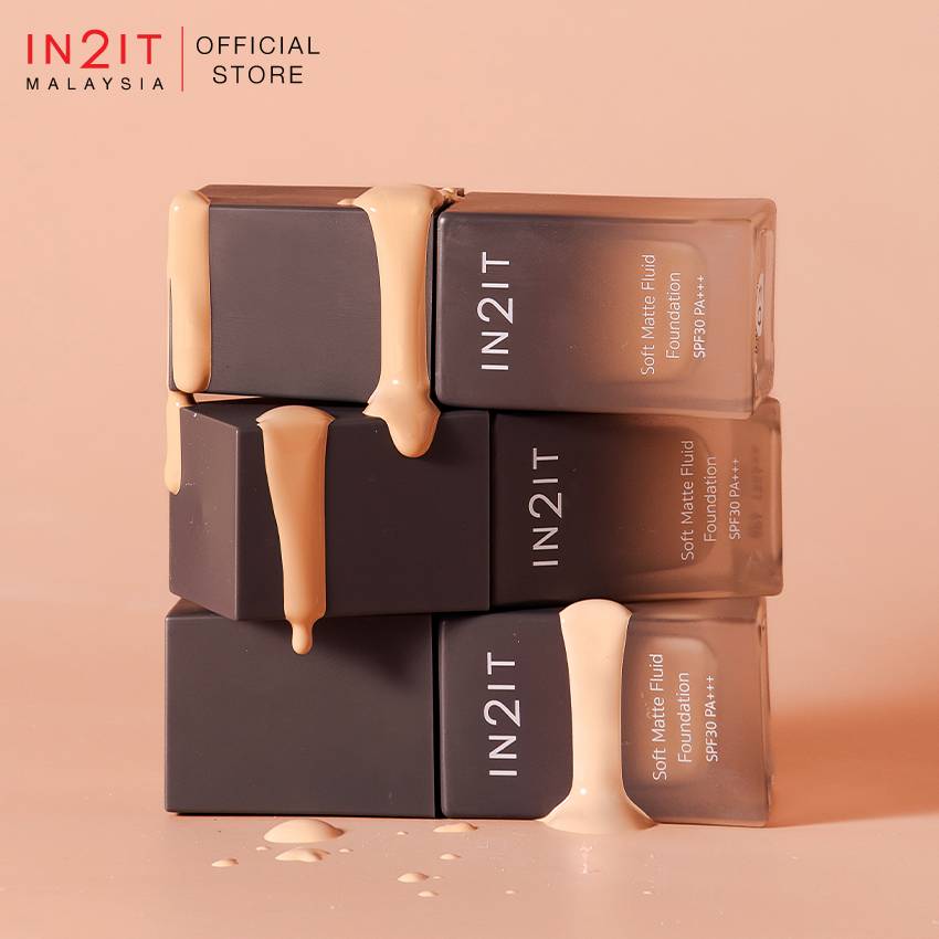 In 2 It Soft matte Fluid Foundation SPF30 SMQ 201 Soft 20Ml (Thai)