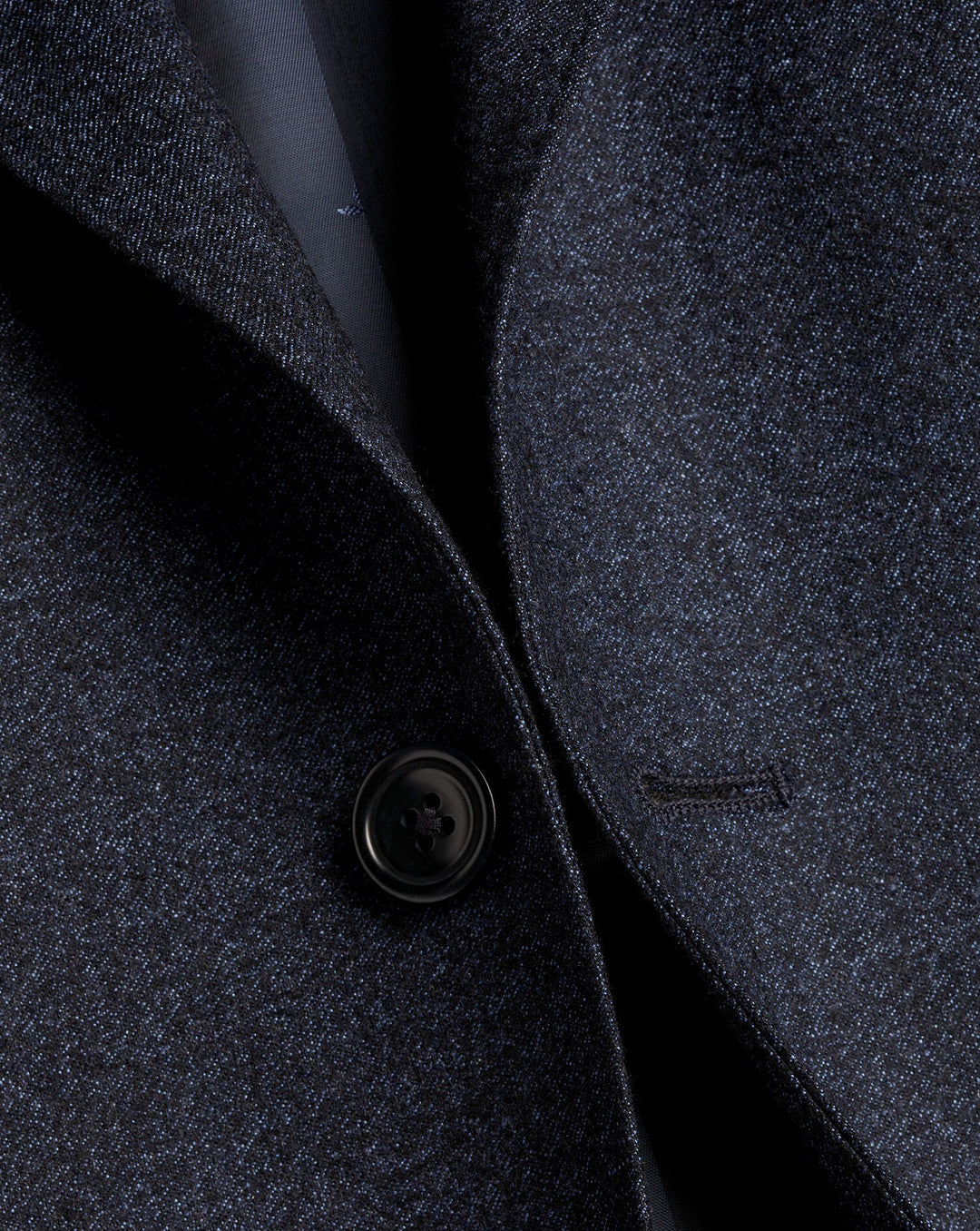 Charles Tyrwhitt Ink Blue Italian Flannel Slim Fit Suit Jacket