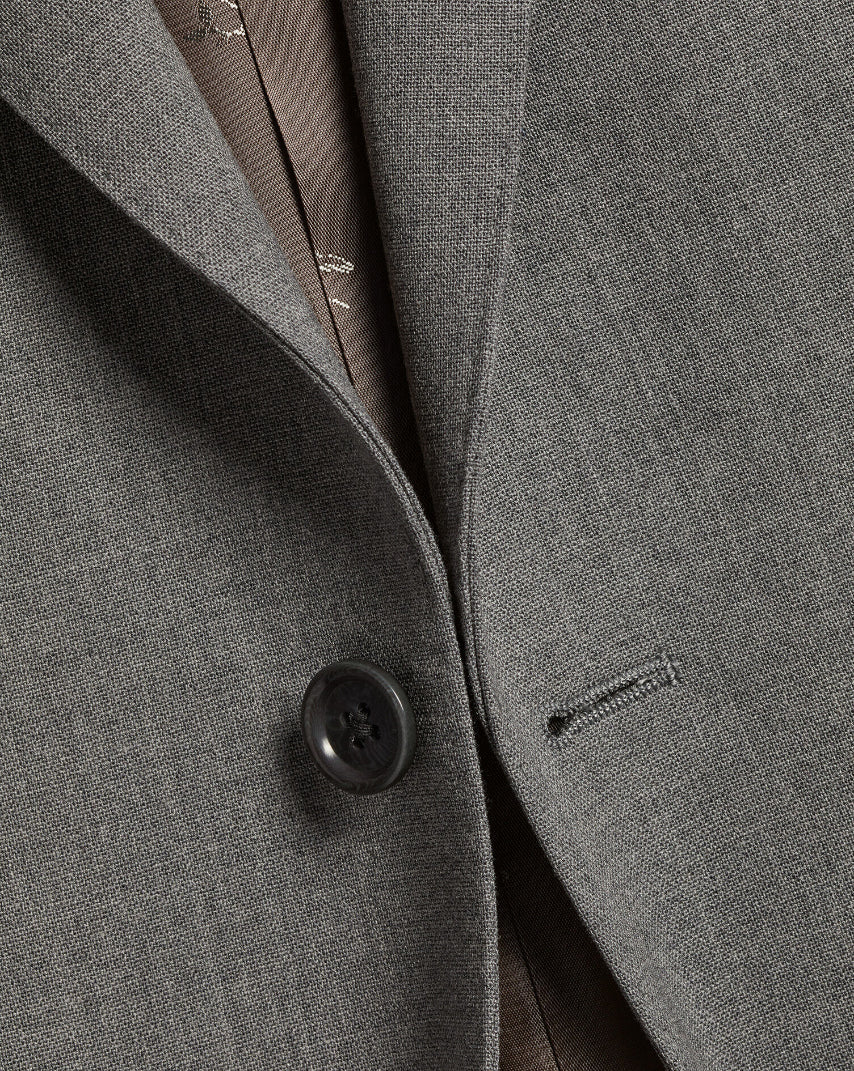 Grey Slim Fit Ultimate Performance Suit Jacket