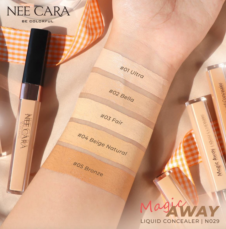 Nee Cara Magic Away Liquid Concealer 6ml 05 (Thai)