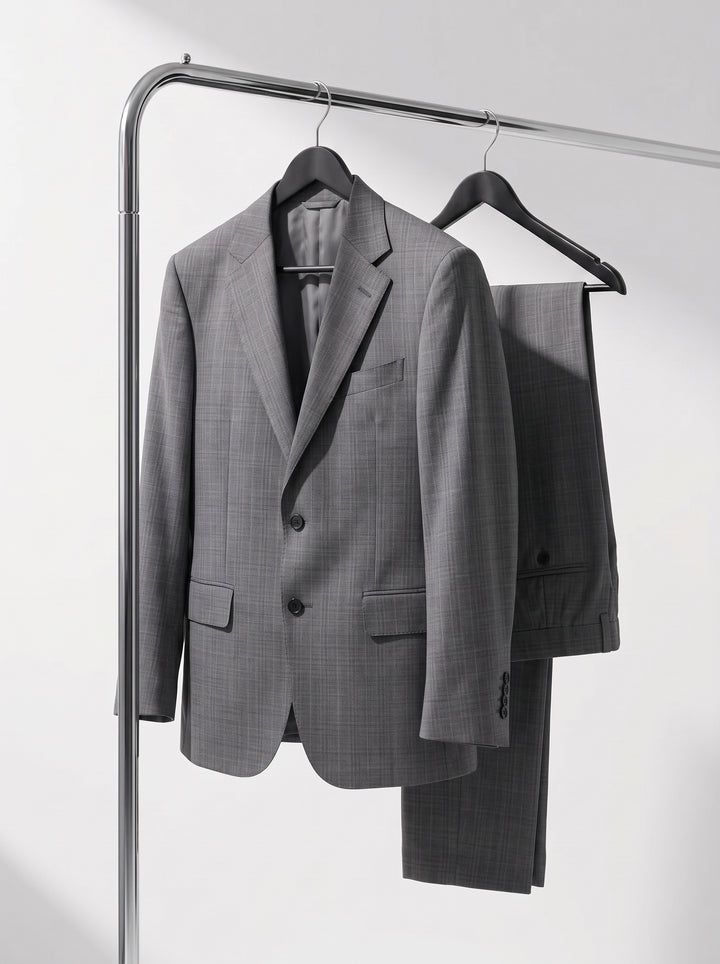 Canali Mens 100% Wool Classic Suit 11280-19