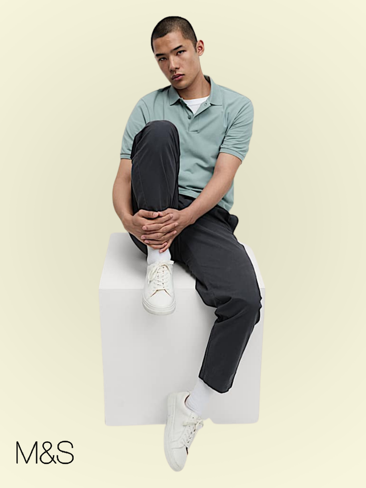M&S Men S/S Polo T28/4601