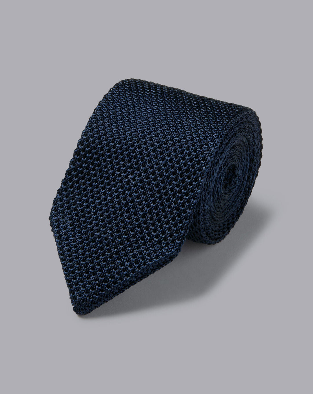 Charles Tyrwhitt Royal Blue Silk Knitted Slim Tie