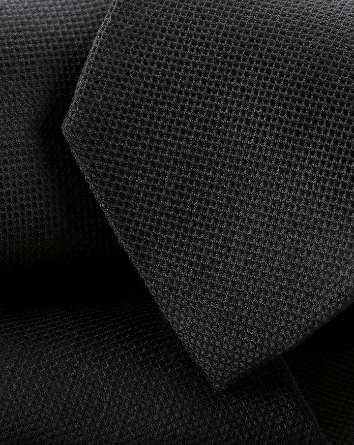 Black Silk Stain Resistant Tie