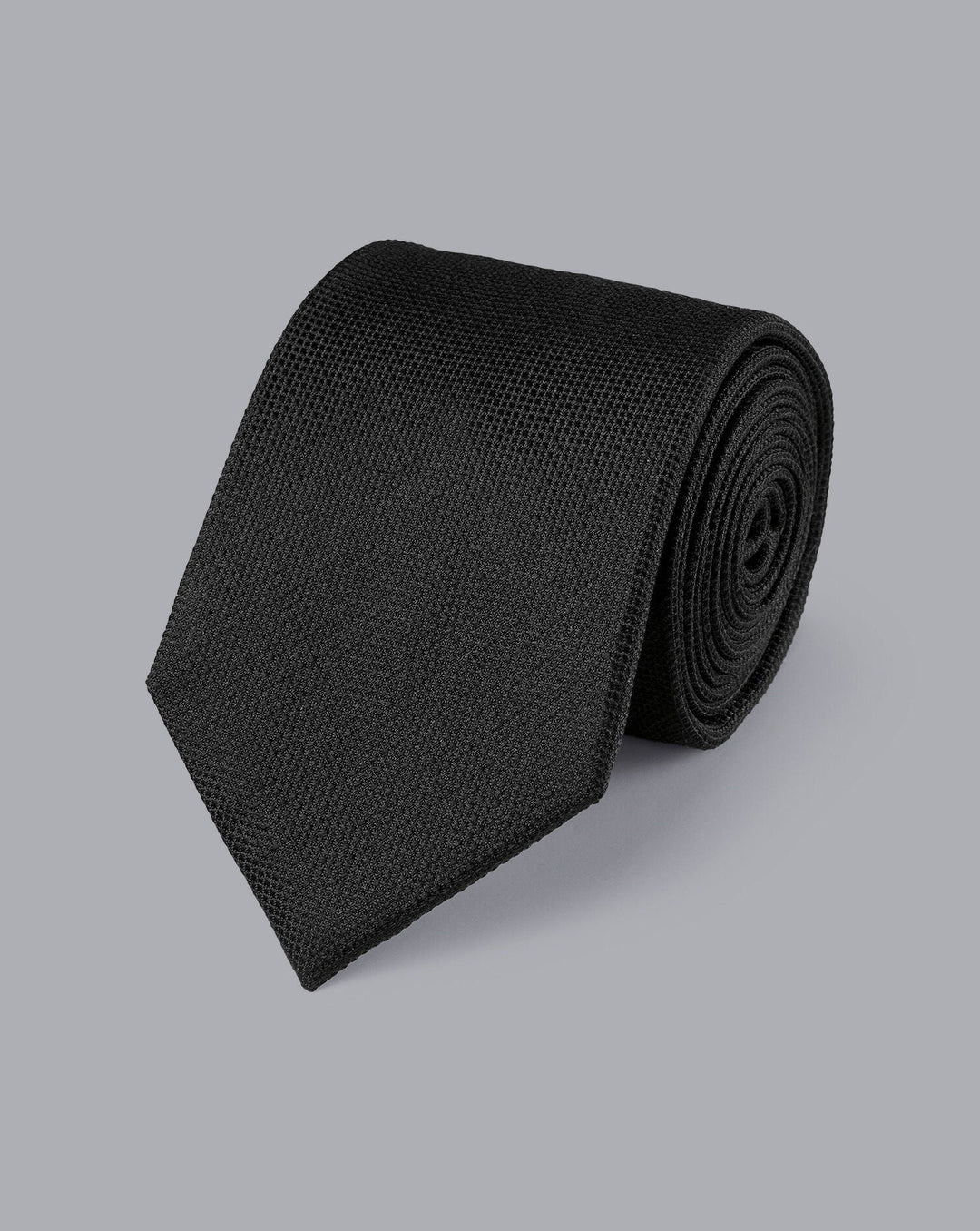 Black Silk Stain Resistant Tie