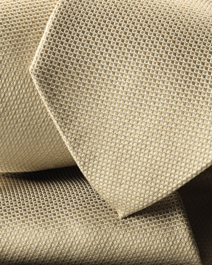 Taupe Silk Stain Resistant Tie