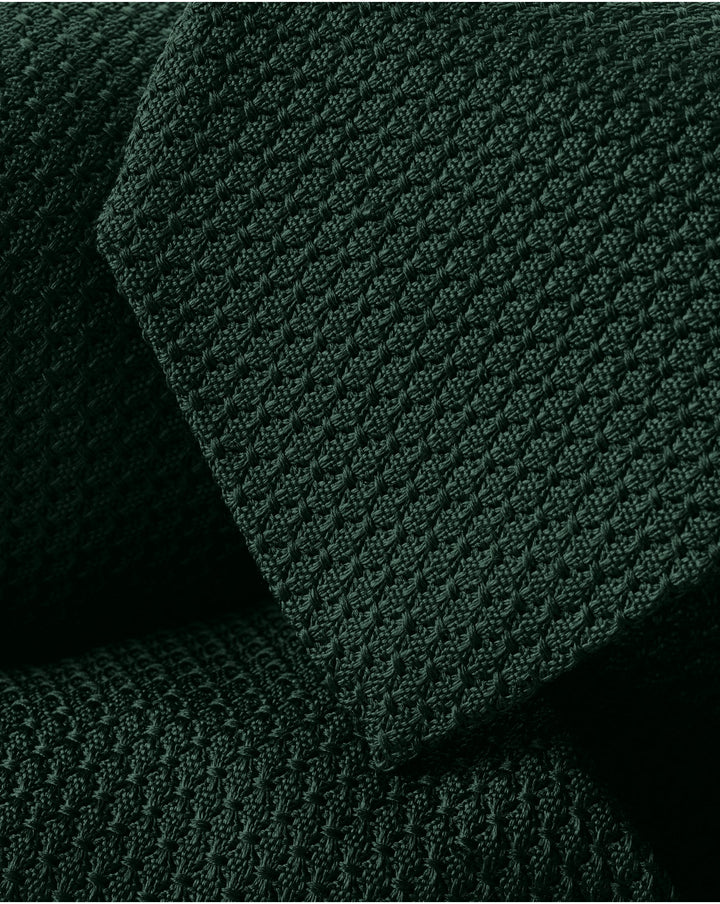 Dark Green Grenadine Italian Tie