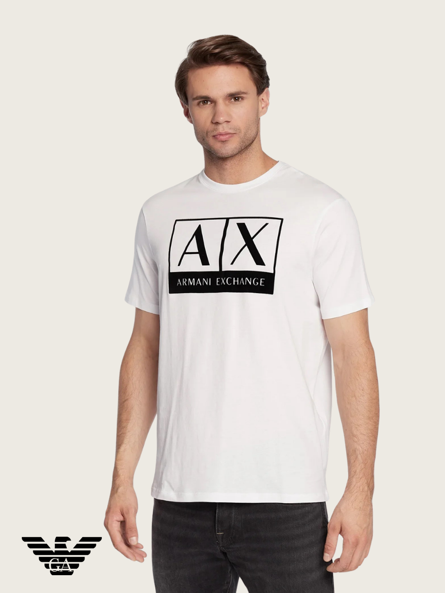 Ar.mani Mens S/S R-N T-Shirts TM-6LZTKE