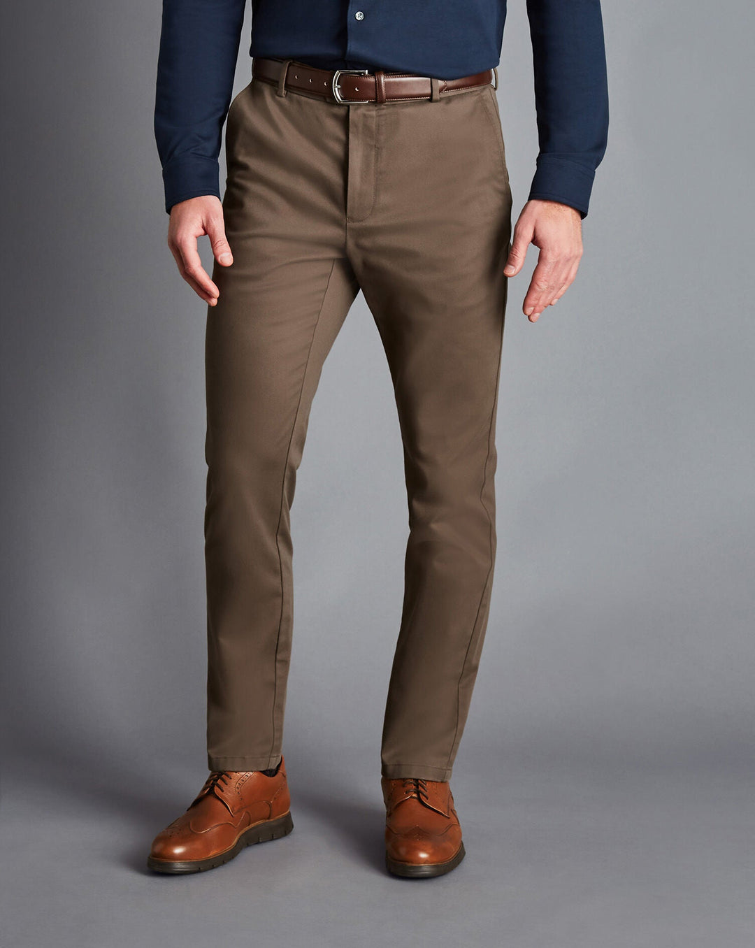 Mocha Slim Fit Ultimate Non-Iron Chino