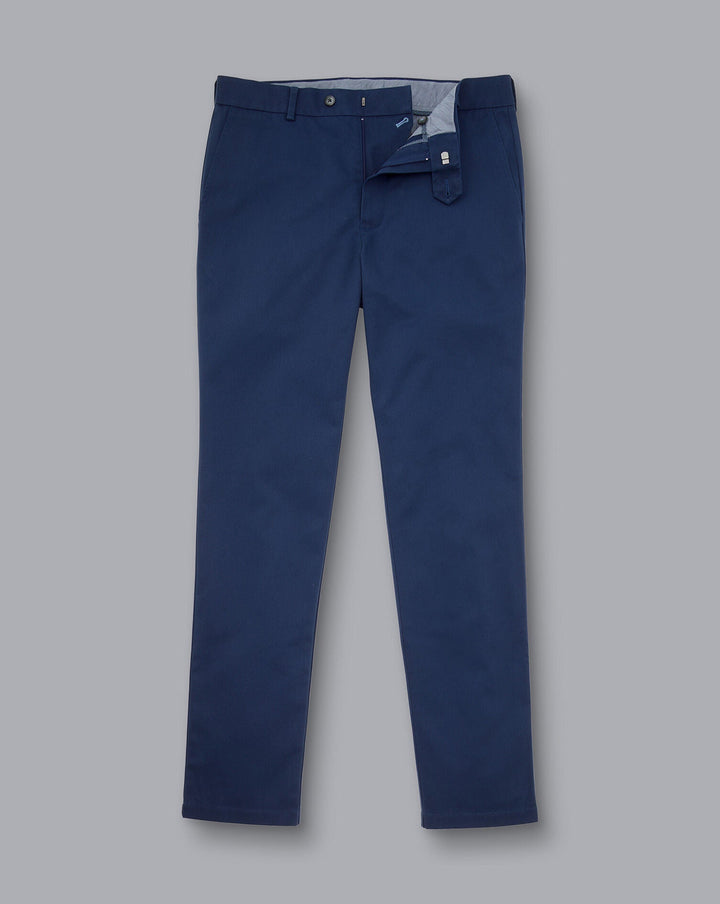 Royal Blue Slim Fit Ultimate Non-Iron Chino