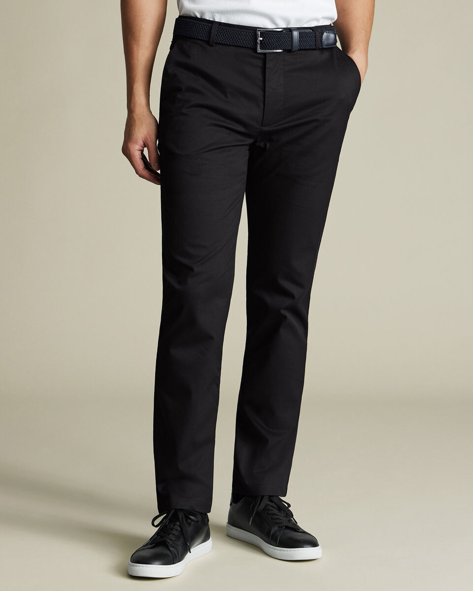 Charles Tyrwhitt Men Cotton Chinos TRC0285