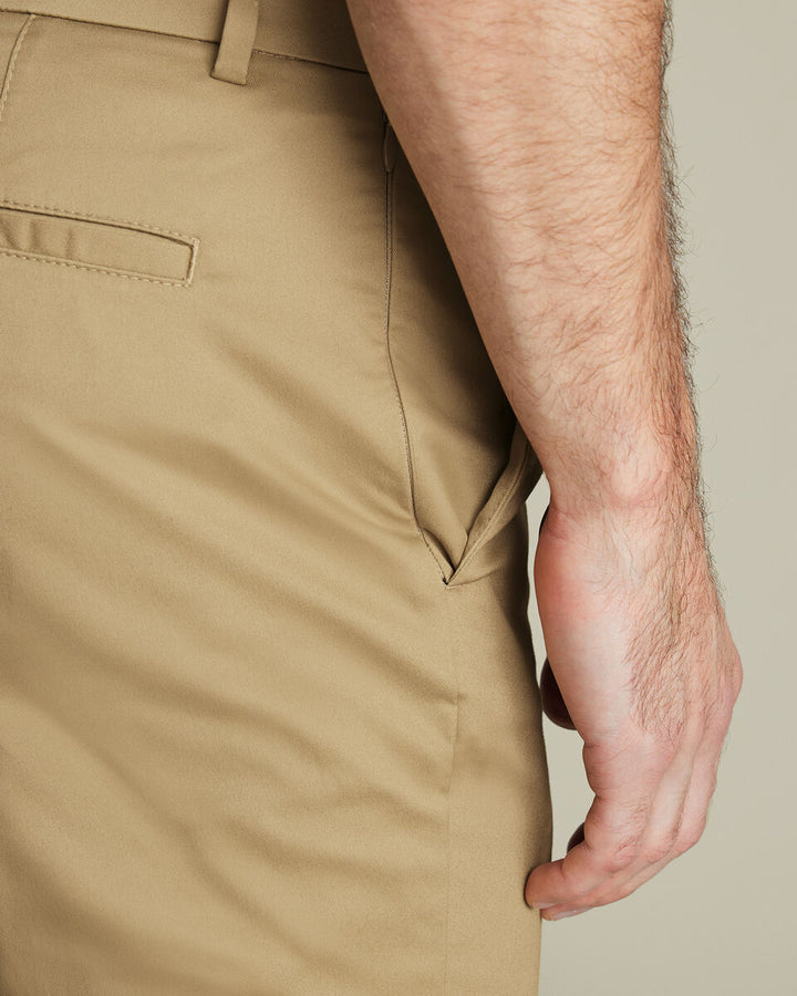 Charles Tyrwhitt Men Cotton Chinos TRC0285 (Tan)