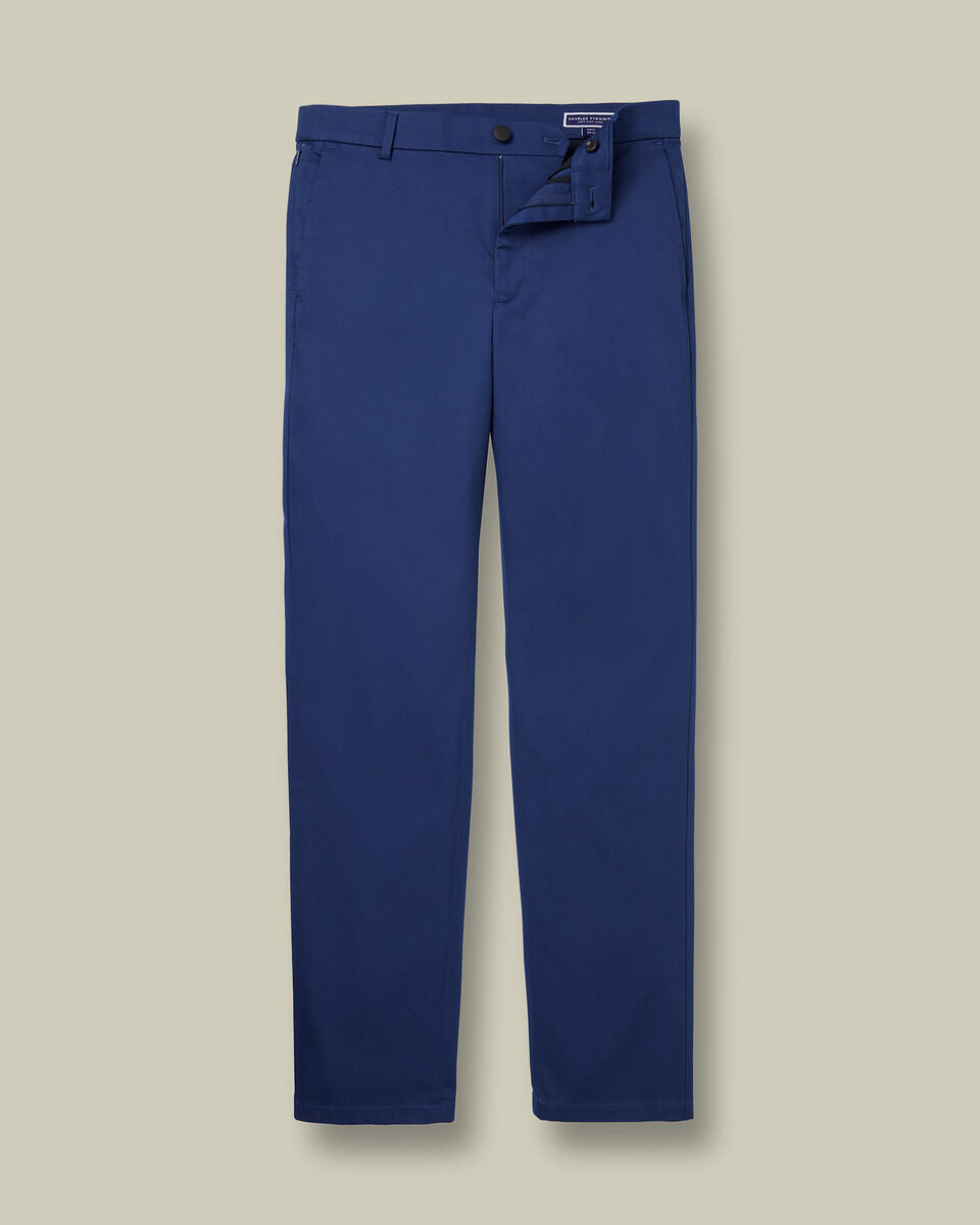 Royal Blue Performance Slim Fit Chinos