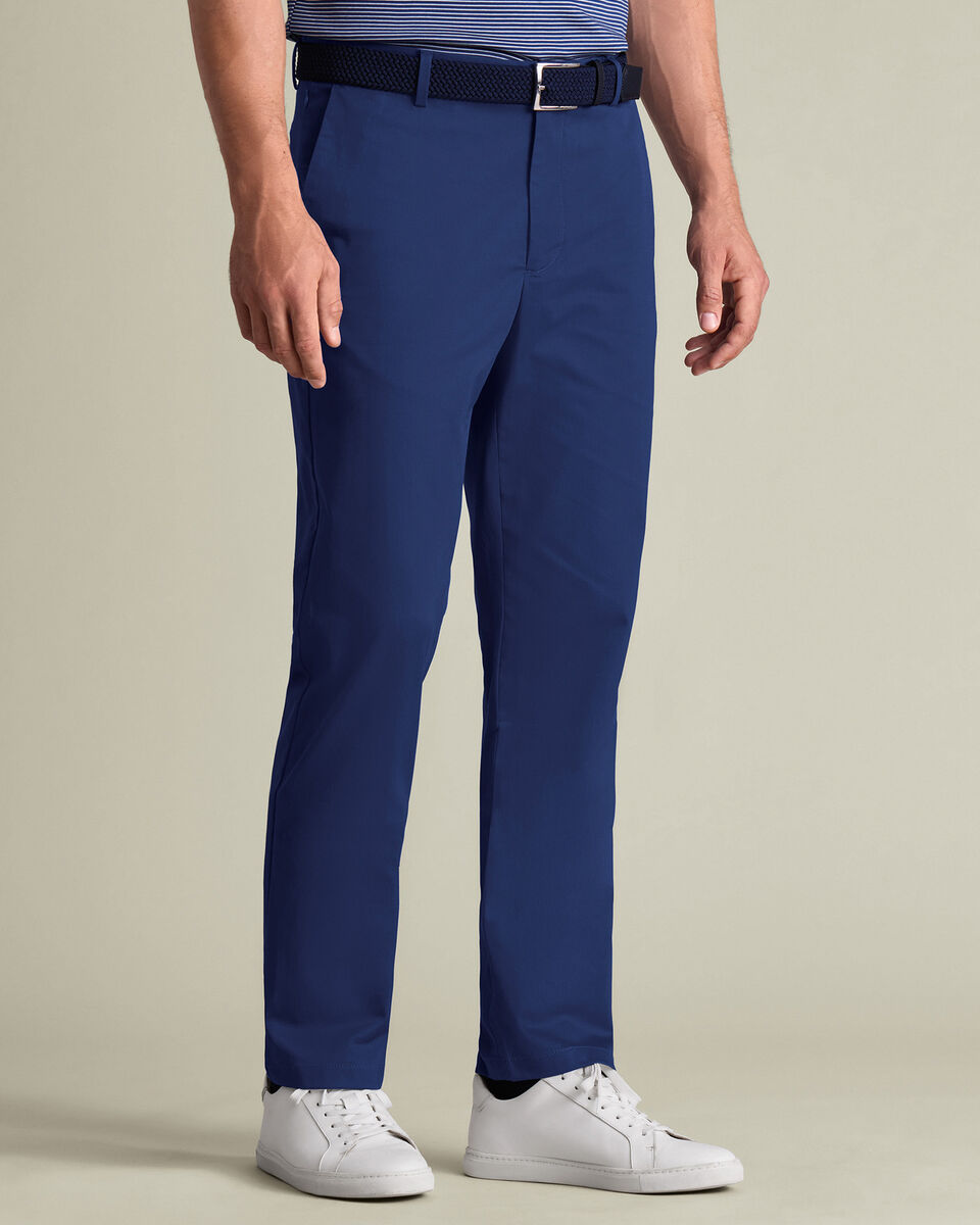 Charles Tyrwhitt Men Cotton Chinos TRC0289 (Royal Blue)