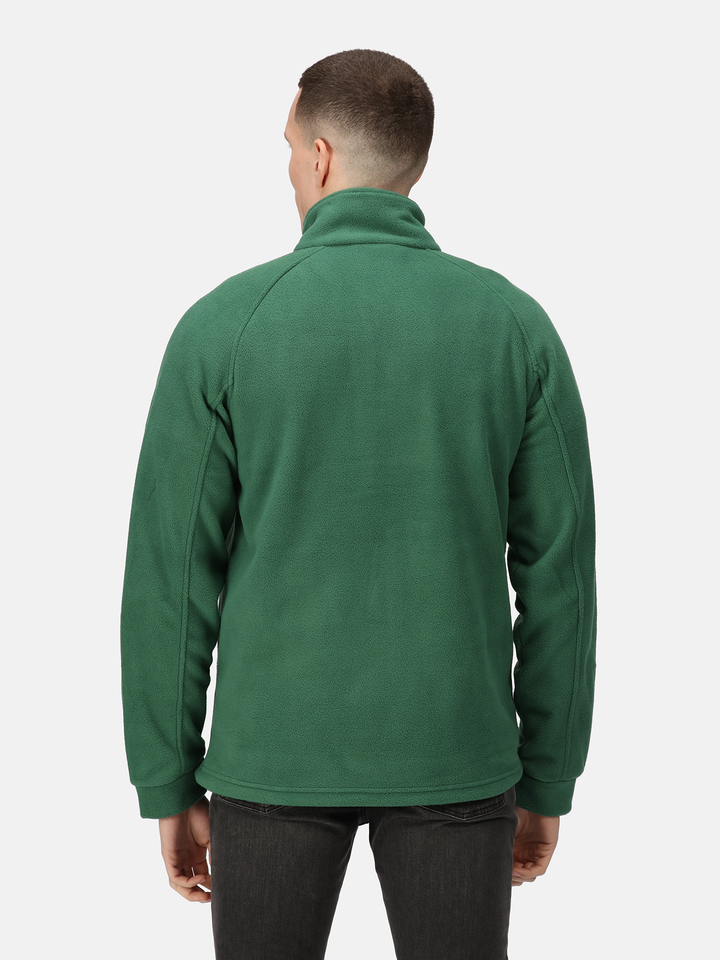 Regatta Mens L/S Fleece Zipper TRF532 (Green)