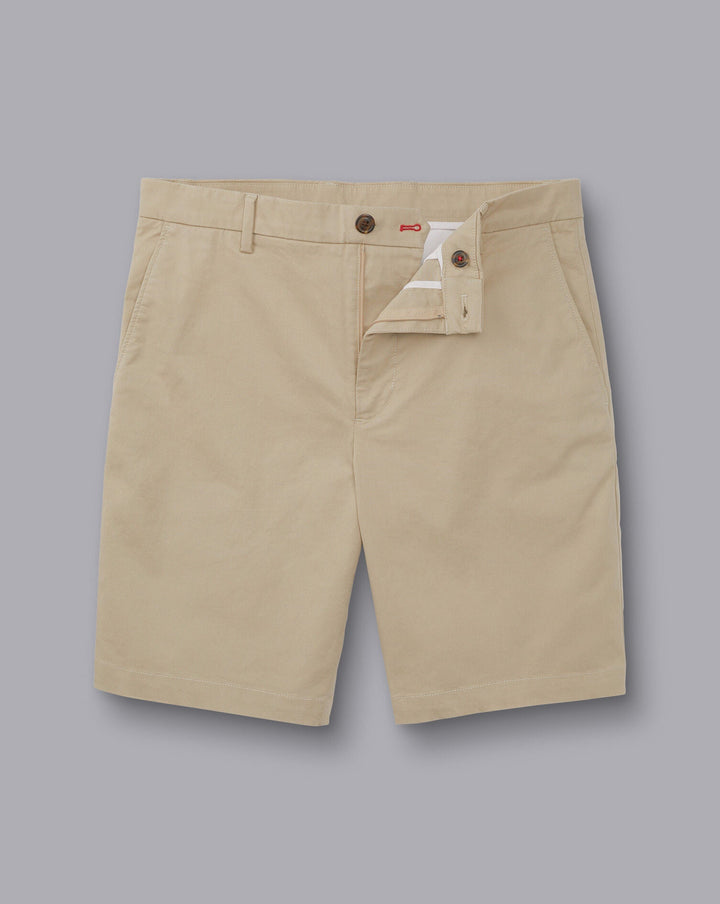 Oatmeal Cotton Short