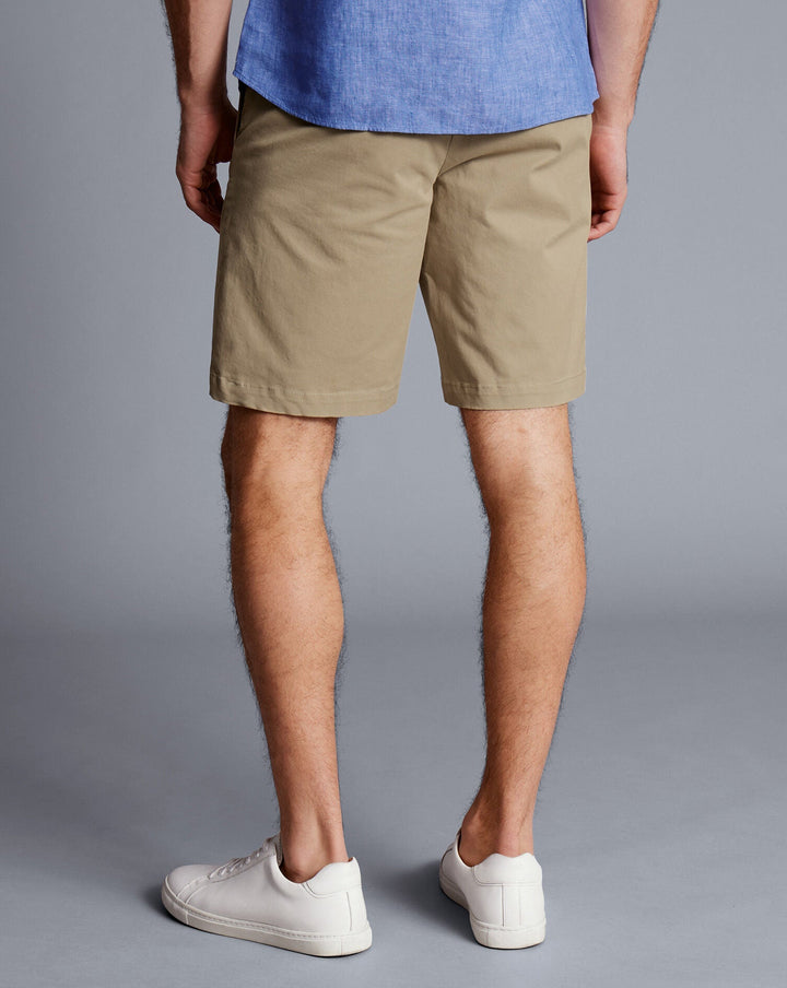 Oatmeal Cotton Short