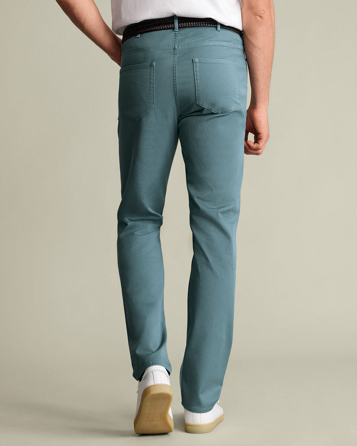 Charles Tyrwhitt Men Cotton Jeans TRJ0036 (Teal)