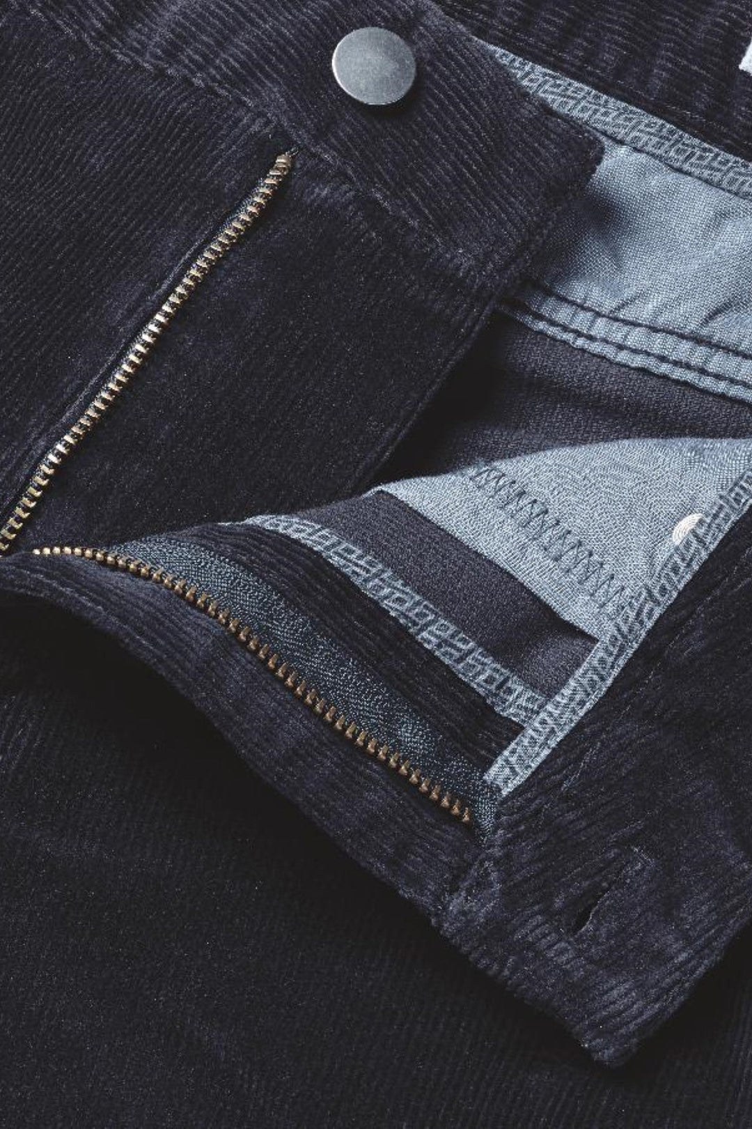 French Navy Slim Fit 5 Pocket Cord Jeans