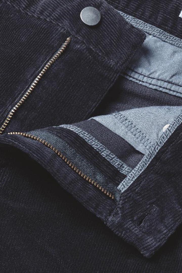 French Navy Slim Fit 5 Pocket Cord Jeans