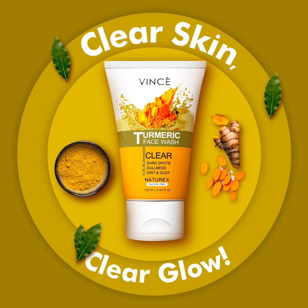 Vince Turmeric Clear Face Wash 120ml
