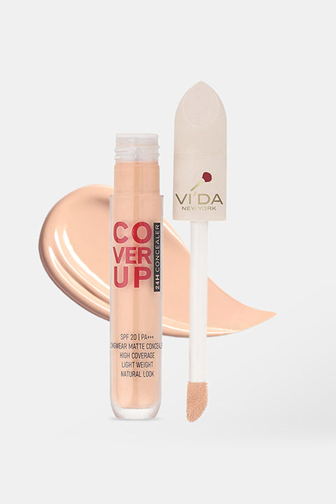 Vida Cover up Longwear Matte Concealer Ivory-06