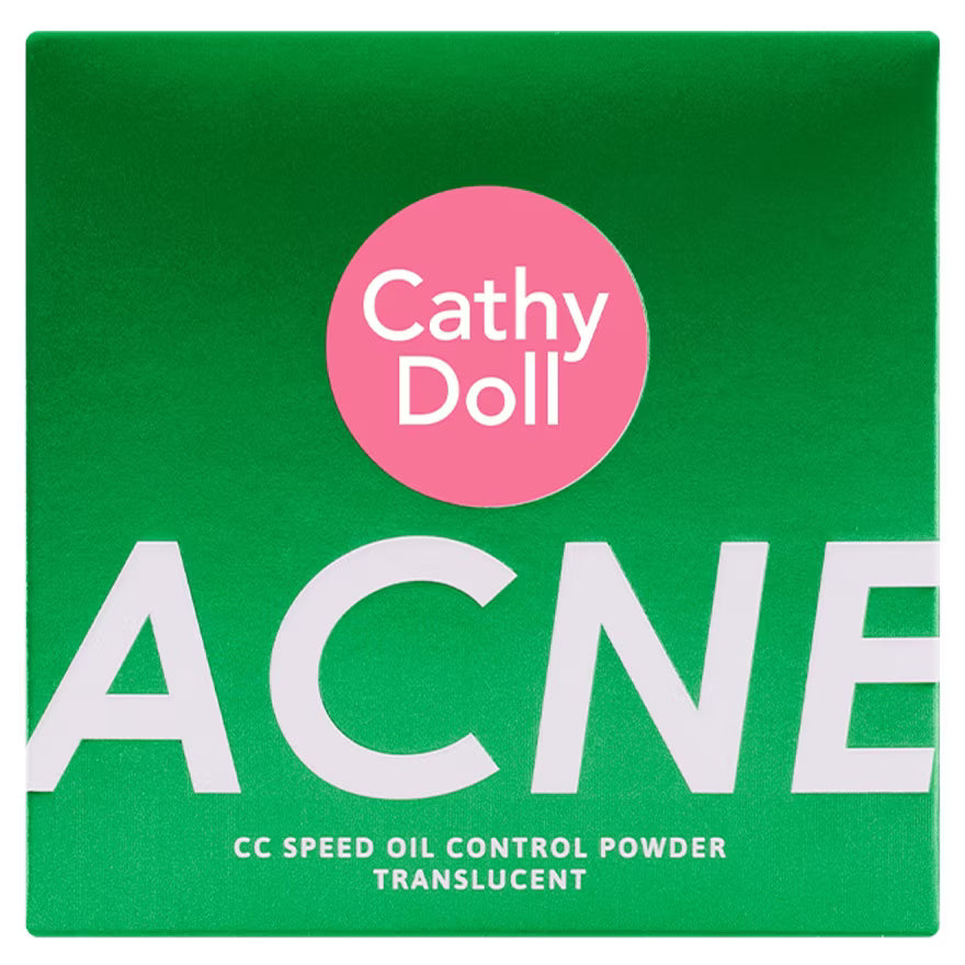 Cathy Doll Acne CC Speed Oil Control Powder Translucent 12g (Thai)
