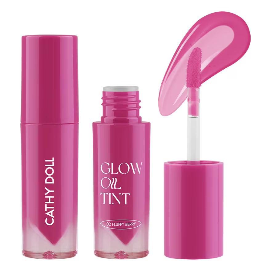 Cathy Doll Glow Oil Tint 02 Fluffy Berry 2.4g (Thai)