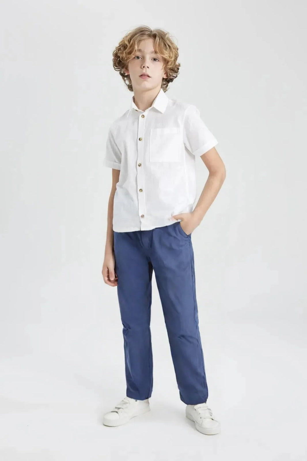 Marco Polo Boys Cotton Chino Pant #01 (S-24)