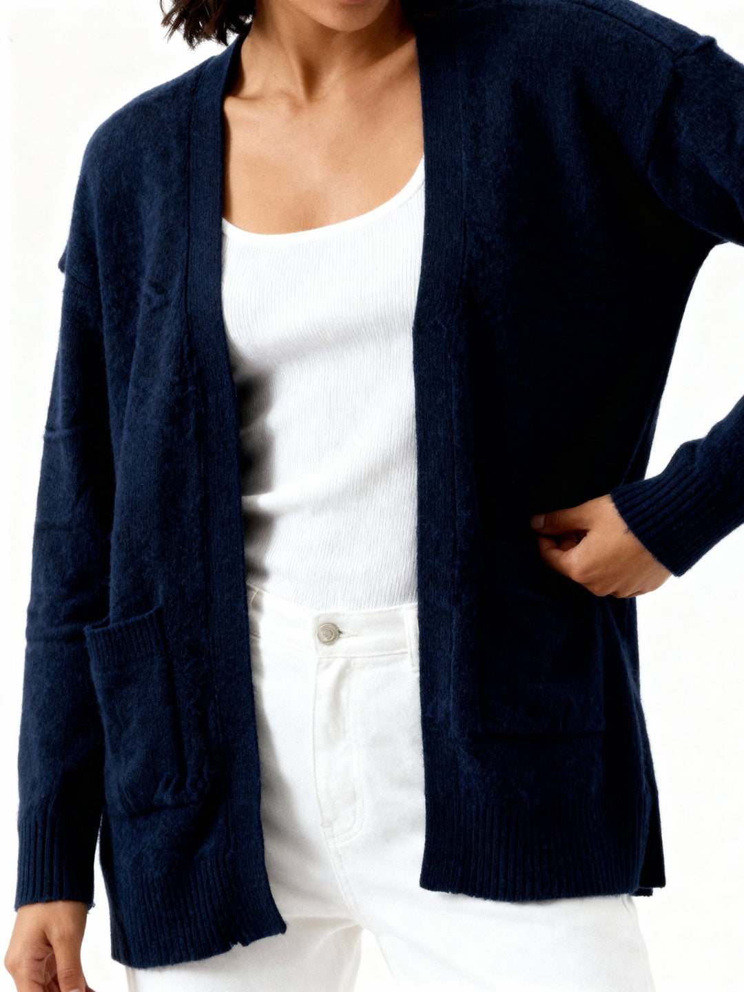 George Ladies F/O Cardigan (Navy)
