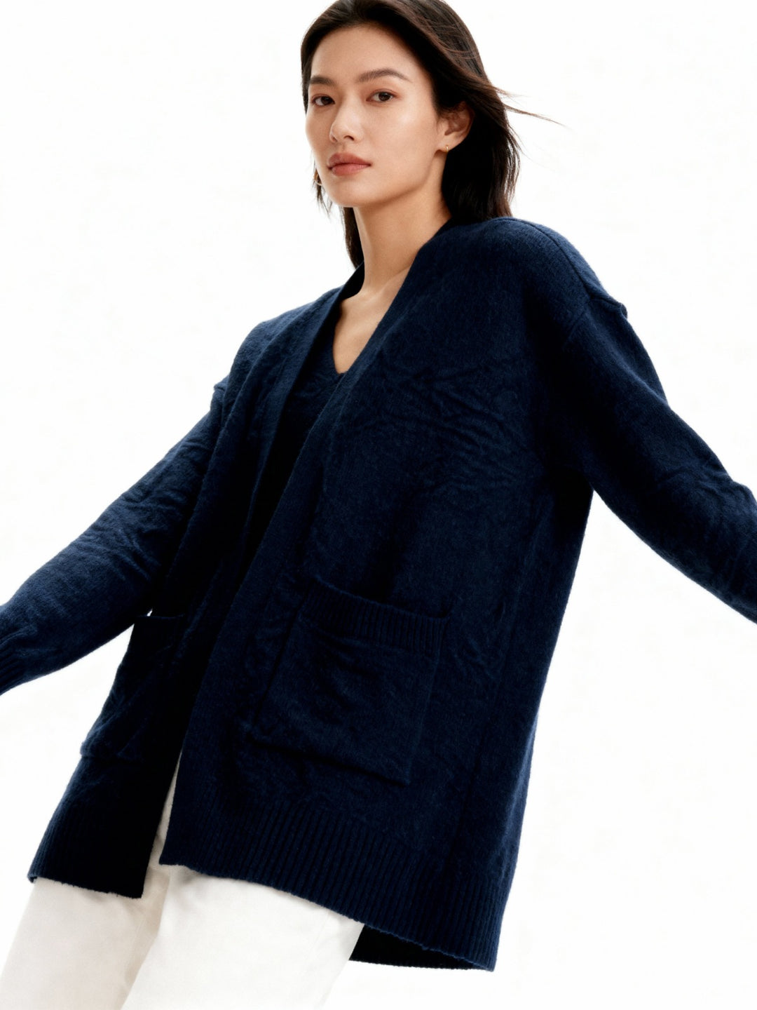 George Ladies F/O Cardigan (Navy)