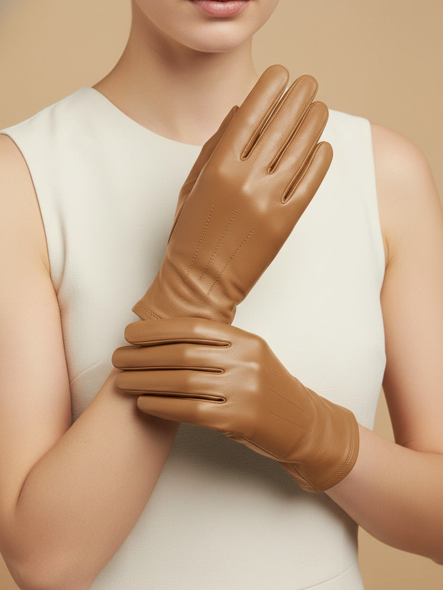 M&S Ladies Fine Leather Gloves T01/3067G