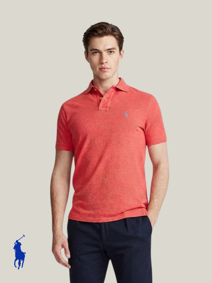 RL Mens S/S Small Pony Plain Polo 710536856209