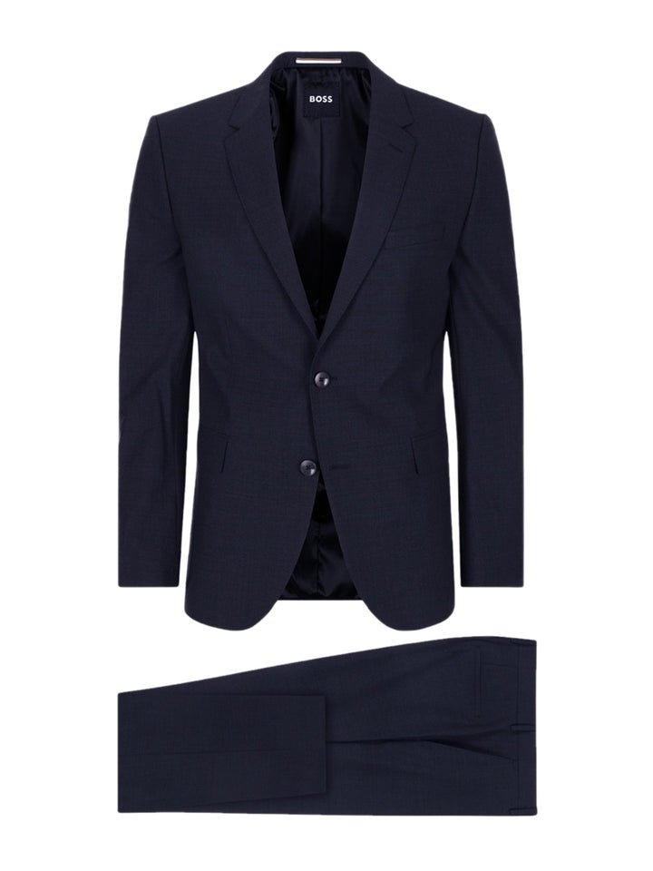 Hugo Boss Men Wool Plain Suits-50485595